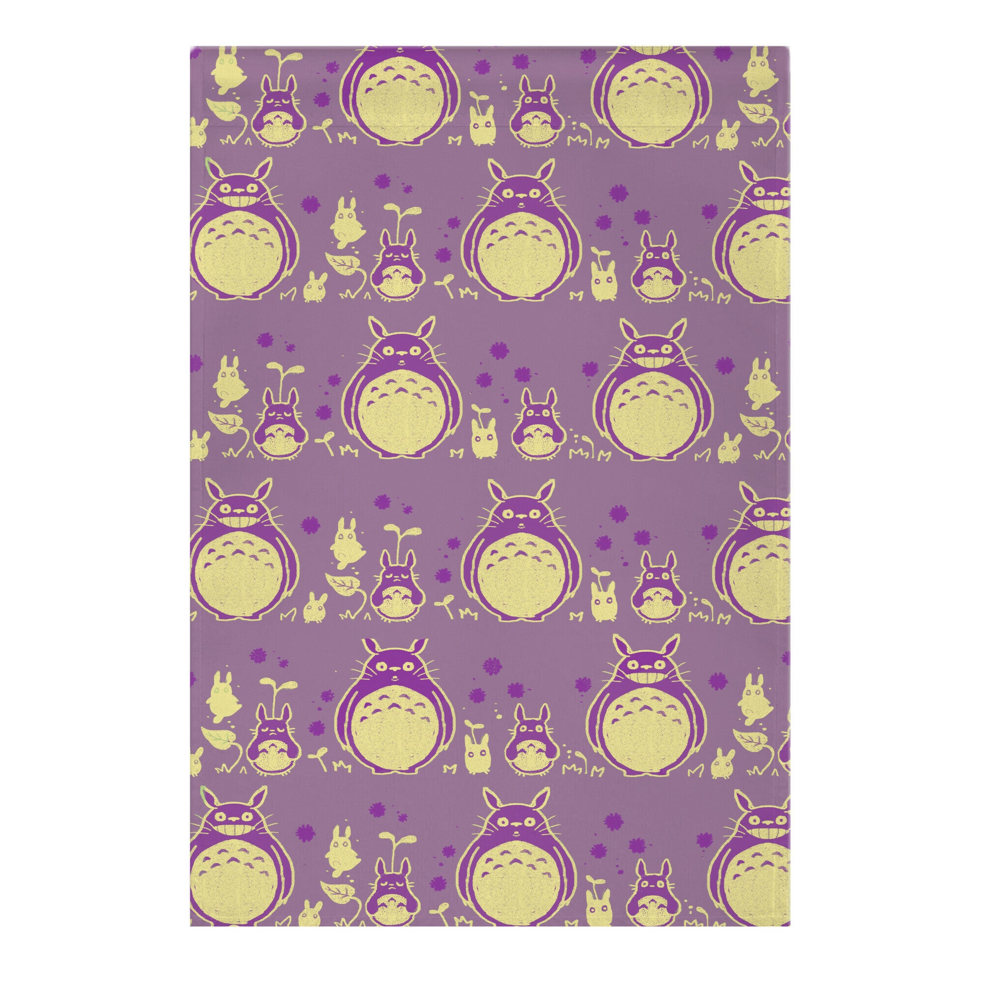 Totoro Pattern Garden Flag